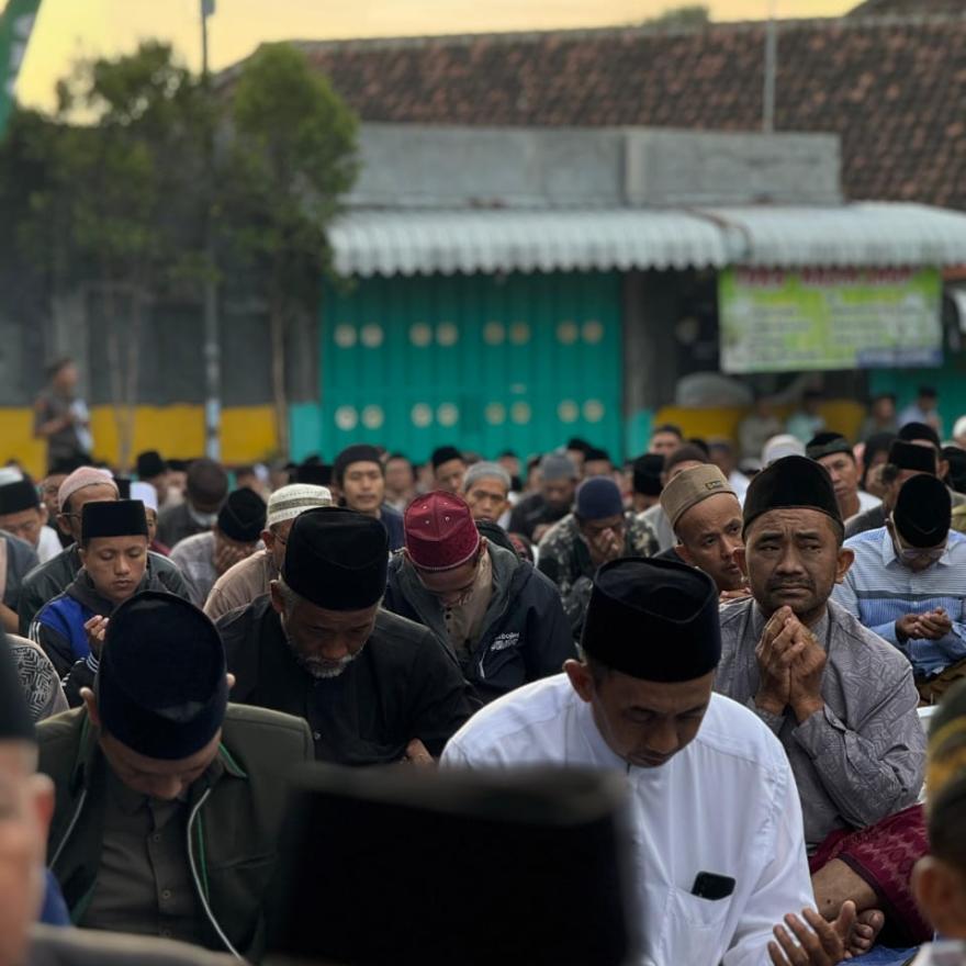 Selamatan Desa, Pemdes Pucangsari Gelar Doa Bersama Ulama, Umaro' dan Masyarakat